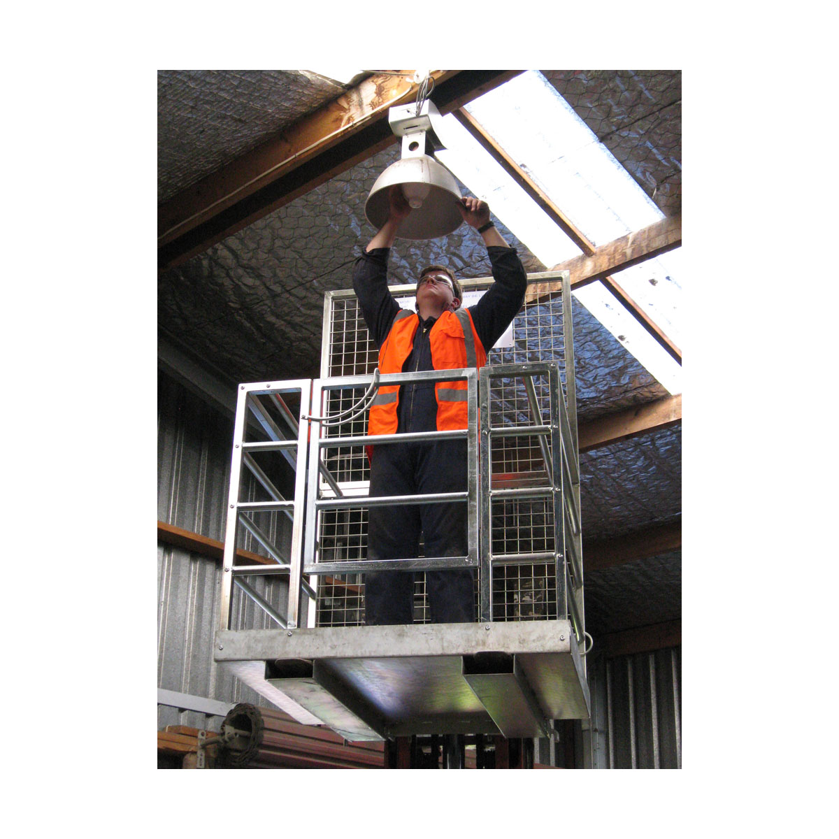 Forklift Man Cage Forklift Cages and Safety Gear Astrolift